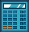 icon calculator 121 حساب کلاسیک