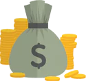 icon payment money bag 107 صرافی رمزینکس