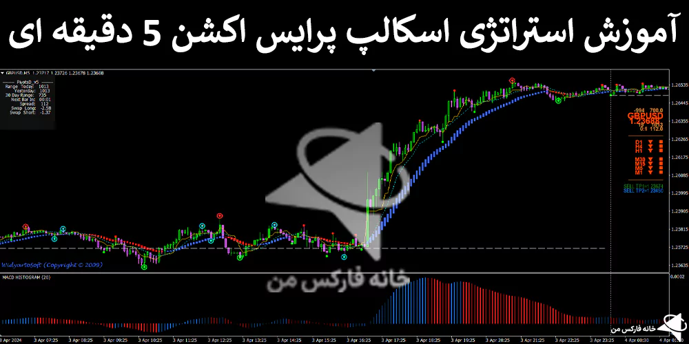 🔥 معرفی استراتژی اسکالپ پرایس اکشن 5 دقیقه ای – سیستم Hama فارکس – (IFX-ST131) 💰