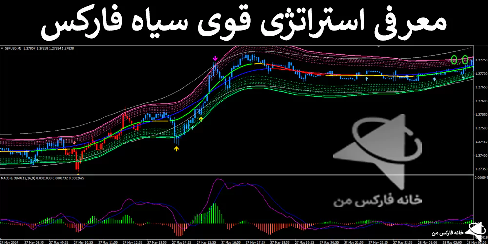 👑معرفی استراتژی قوی سیاه فارکس – [با سیگنال پنهان!] – (IFX-ST213)🦢