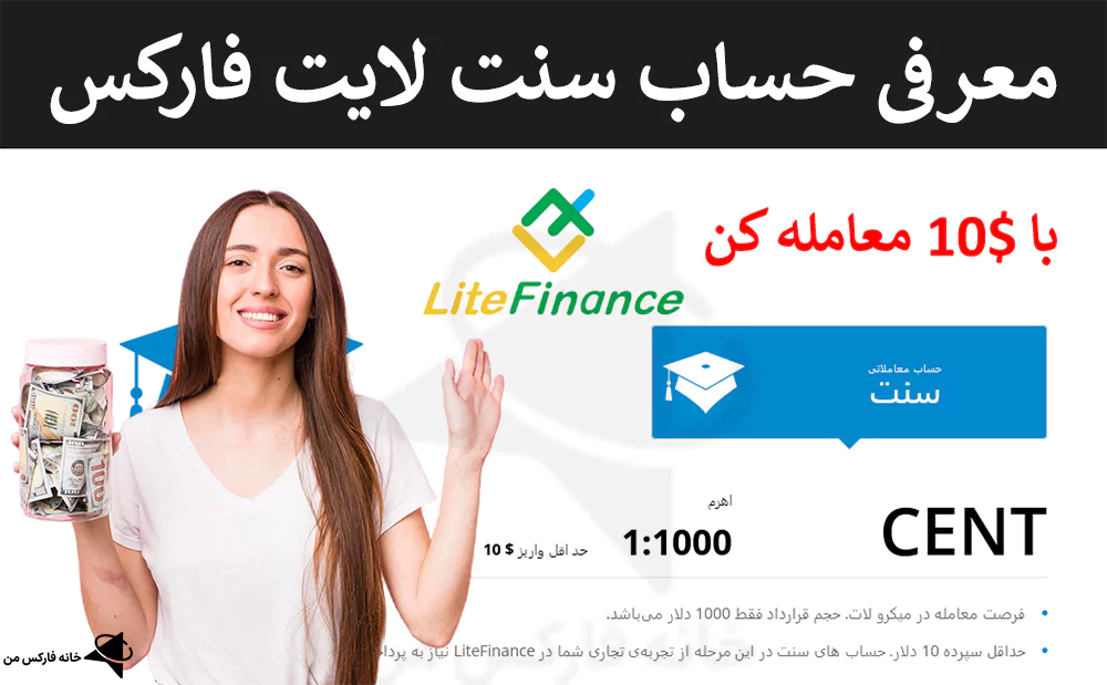 💰 معرفی حساب سنت لایت فارکس – اسپرد حساب سنتی لایت فارکس چقدر است؟ 🪙