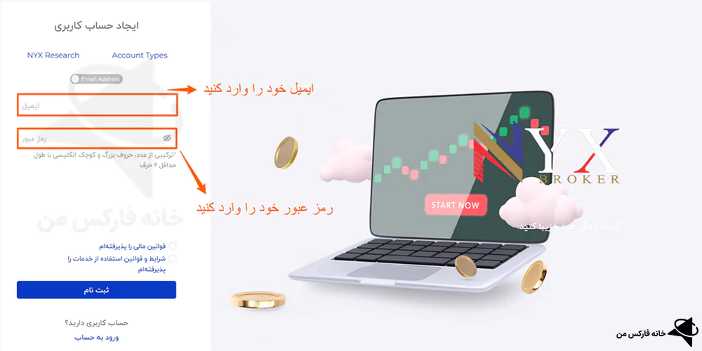 بروکر نیکس، بروکر nyx، کارگزاری نیکس