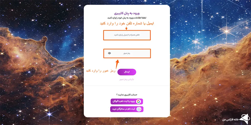 ستارگان ترید، ستارگان ترید ورود، شرکت ستارگان ترید