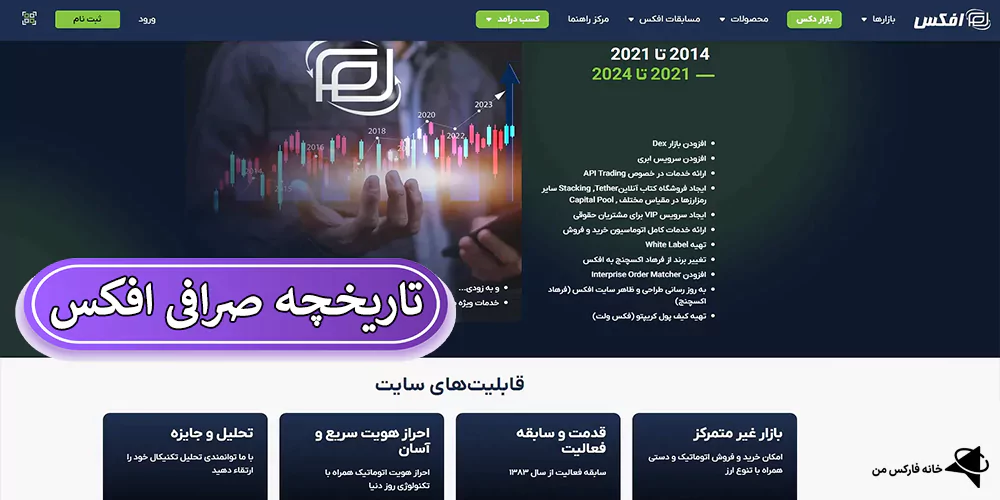 Efex، Farhad exchange، صرافی ارز دیجیتال افکس