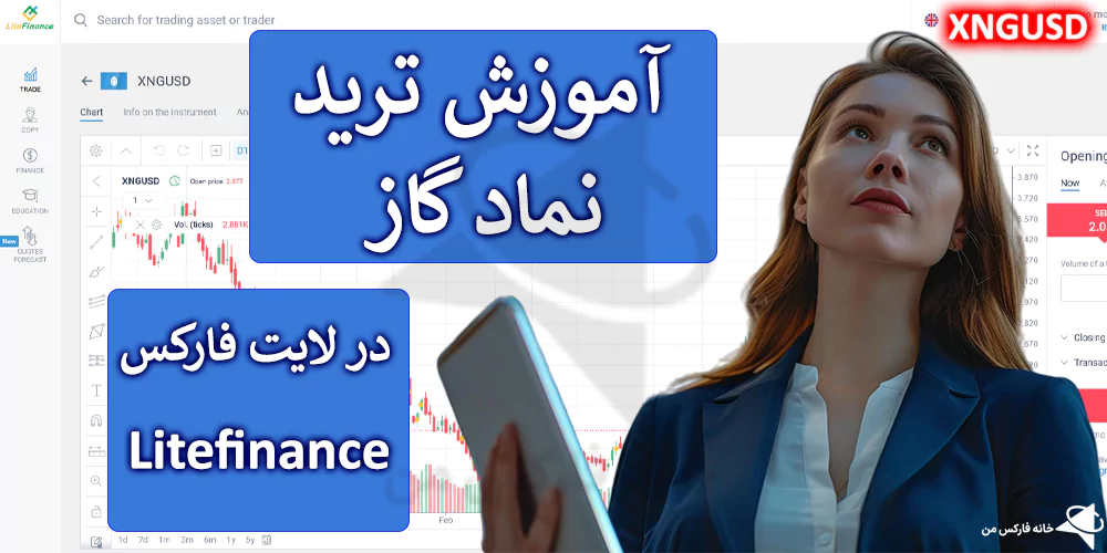 💥 نماد گاز در لایت فارکس چیست؟ – شرایط معاملاتی گاز طبیعی در لایت فایننس 📊