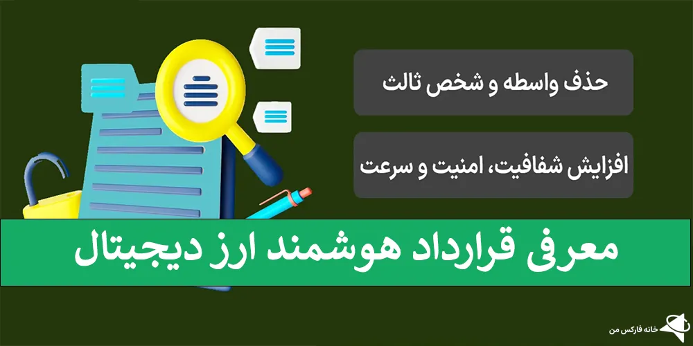 قرارداد هوشمند، قرارداد هوشمند در ارز دیجیتال، اسمارت کانترکت
