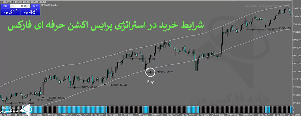 استراتژی پرایس اکشن حرفه ای، استراتژی پرایس اکشن، استراتژی با پرایس اکشن در فارکس