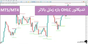 🧭اندیکاتور OHLC بازه زمانی بالاتر (Higher Timeframe OHLC) برای متاتریدر 4 و 5⭐