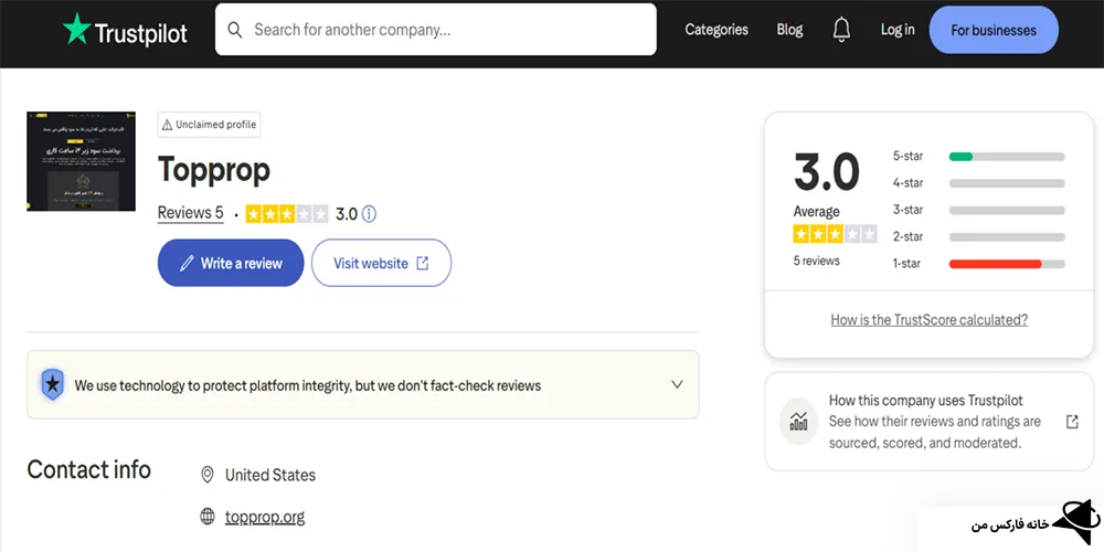 نظرات تاپ پراپ، نظرات درباره تاپ پراپ چیست، تاپ پراپ